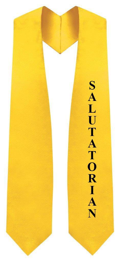 Gold Salutatorian Stole for Graduation - GradWear