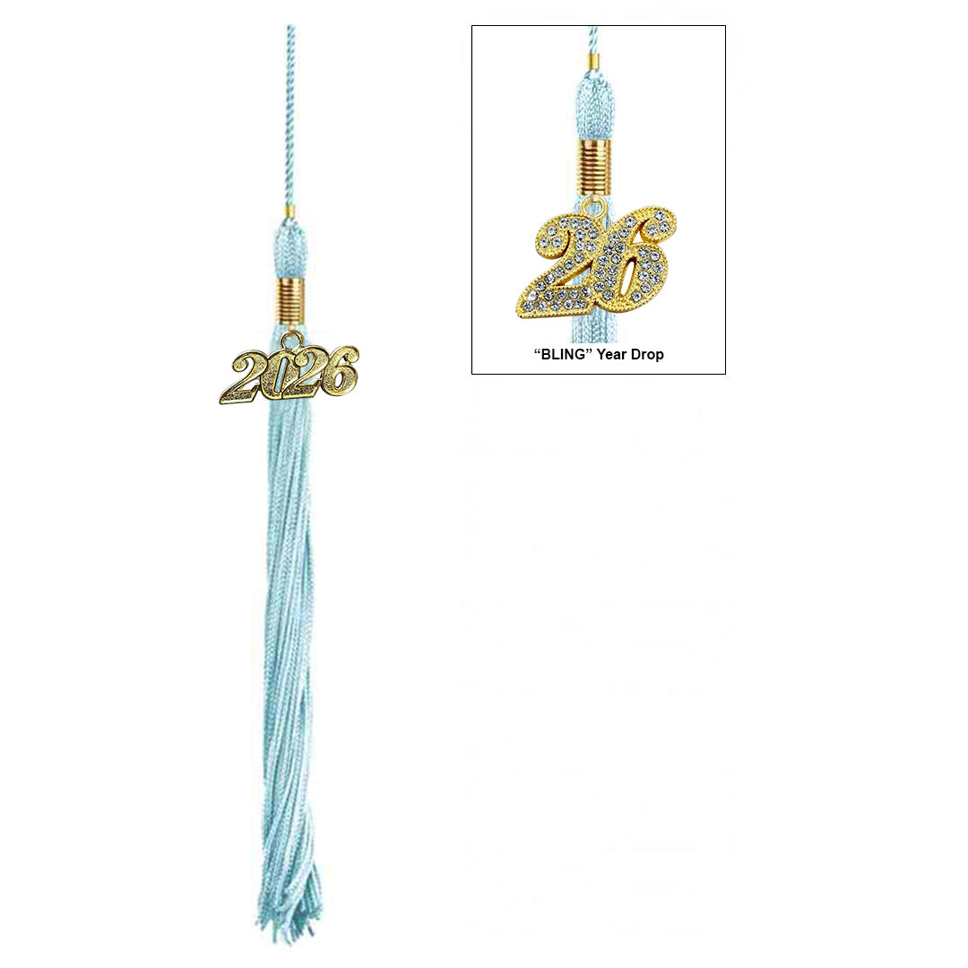 Light Blue Graduation Tassel - College & High School Tassels