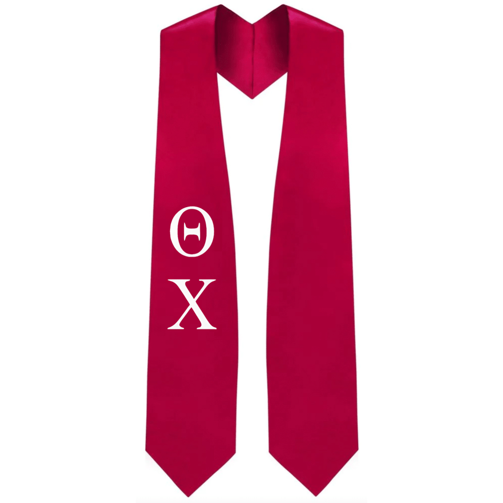 Theta Chi Greek Lettered Stole