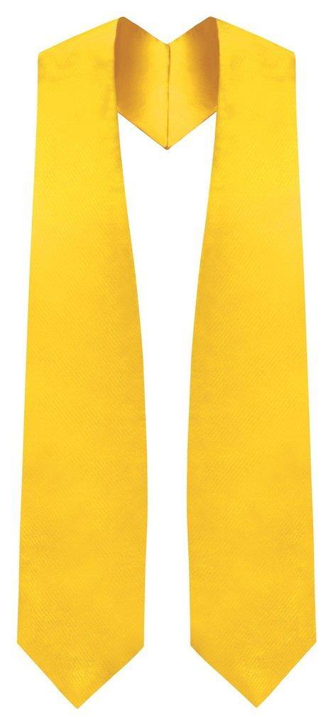 Gold Graduation Stole - Gold College & High School Stoles - GradWear