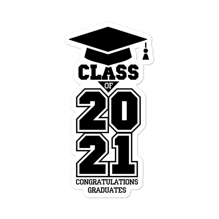 Class of 2021 Bubble-free stickers - Gradwear®