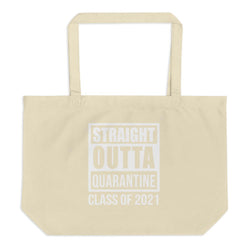 Class of 2021 Large organic tote bag - Gradwear®