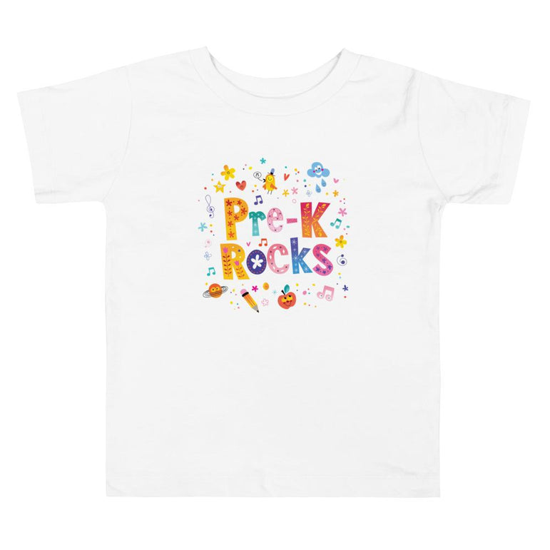 Pre-K Rocks Toddler Short Sleeve Tee - Gradwear®