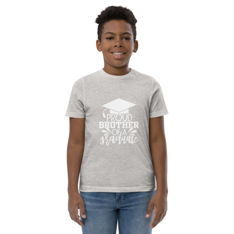 Proud Brother Of A Graduate Youth jersey t-shirt - Gradwear®