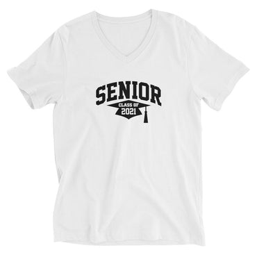 Senior Class of 2021 Men's Short Sleeve V-Neck T-Shirt - Gradwear®