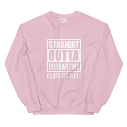 Straight Outta Quarantine Class of 2021 Men's Sweatshirt - Gradwear®