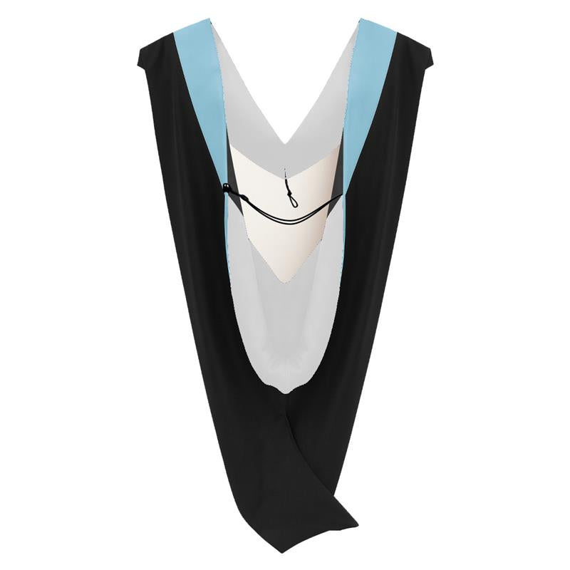Classic Master's Graduation Cap, Gown, Tassel, and Hood Package for Claremont Graduate University