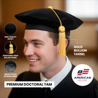 Classic Doctoral Tam, Gown, and Hood Package for Claremont Graduate University