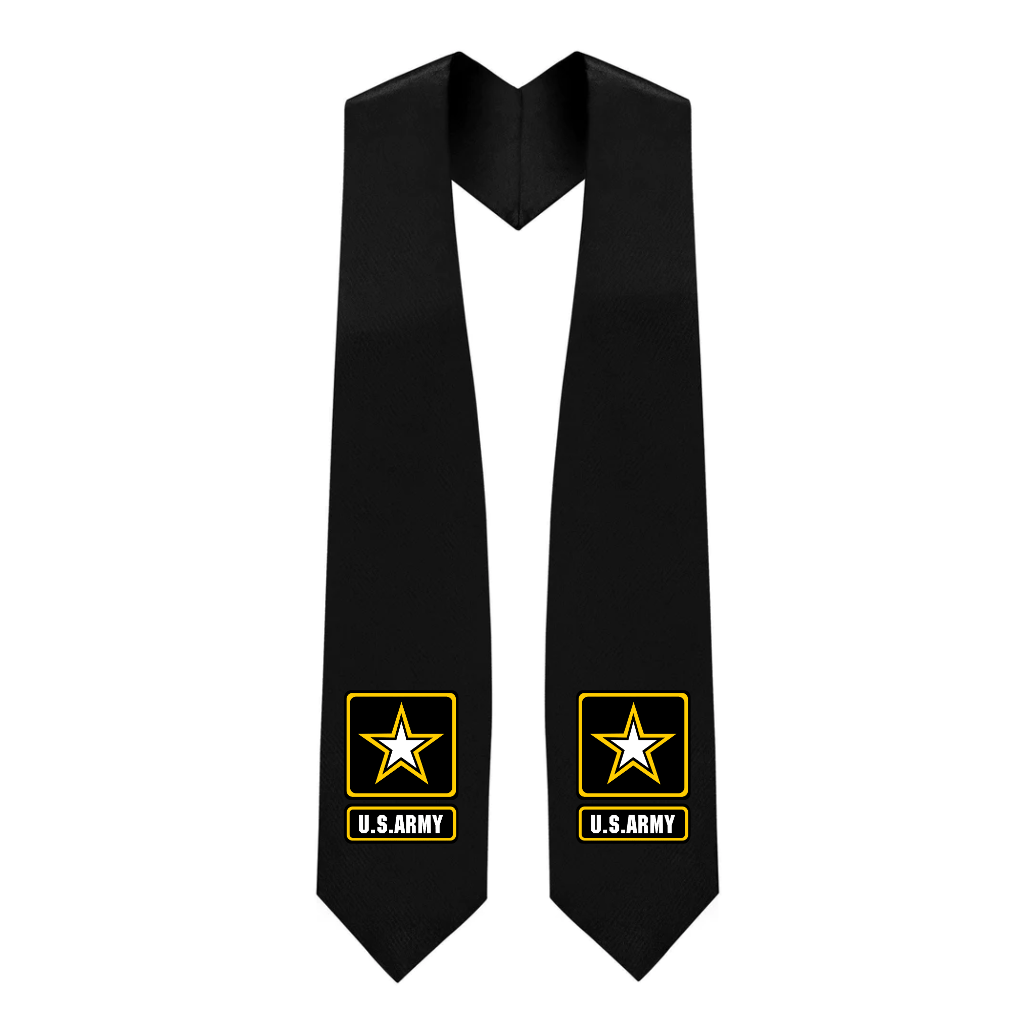 Black U.S. Army Stole - Veteran & Military Stole