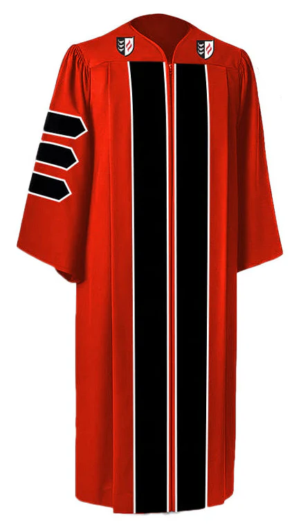 Classic Doctoral Tam, Gown, and Hood Package for Claremont Graduate University