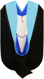 Doctor of Education Hood - Royal Blue & White