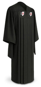 Classic Master's Graduation Cap, Gown, Tassel, and Hood Package for Claremont Graduate University