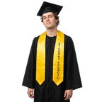 Student council class officer graduation stole for president, vice president, secretary, and treasurer