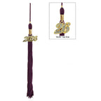 Child Matte Maroon Cap & Tassel - Preschool & Kindergarten Graduation