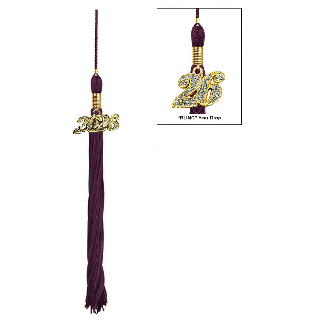 Matte Maroon Elementary Cap & Tassel