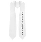 White Valedictorian Stole for Graduation