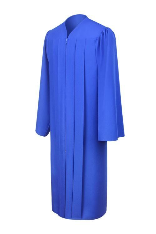 Matte Royal Blue Choir Robe
