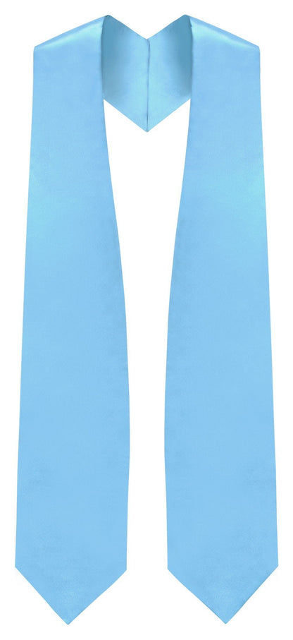 Light Blue Traditional Choir Stole - Churchings