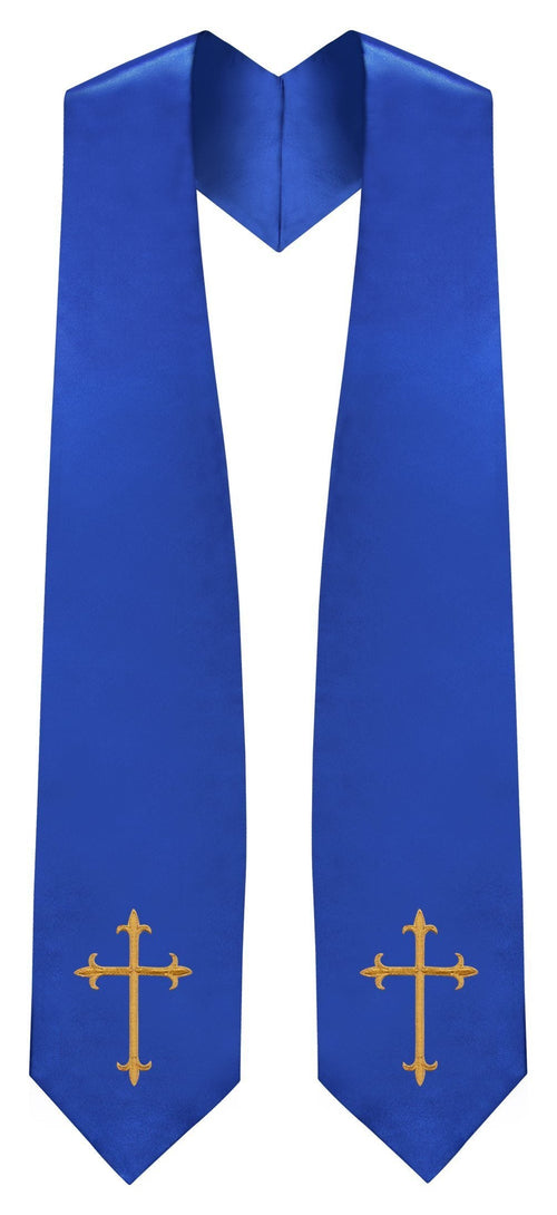 Royal Blue Traditional Choir Stole