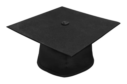 Matte Black Cap & Purple 2026 Tassel - James Giles School Graduation