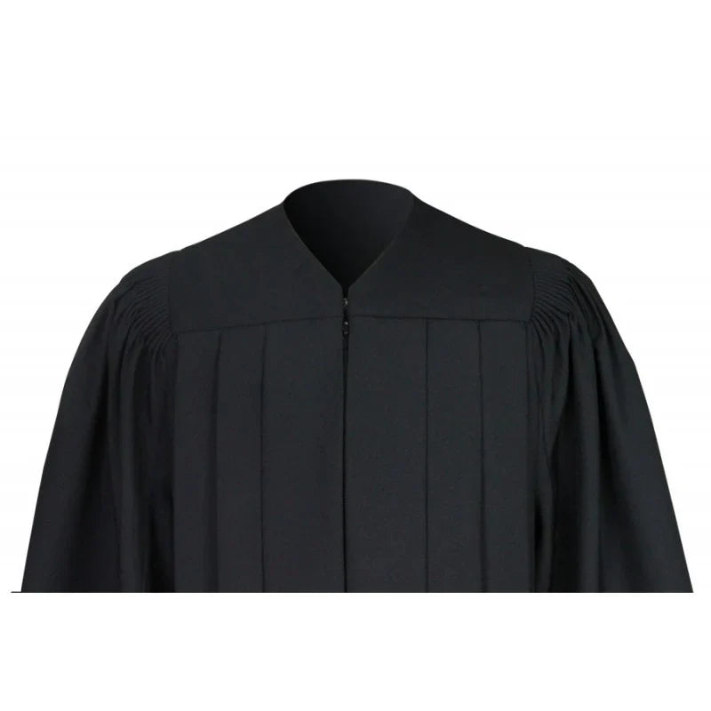 Deluxe Black Masters Graduation Cap, Gown & Hood - Washington Baptist Theological Seminary