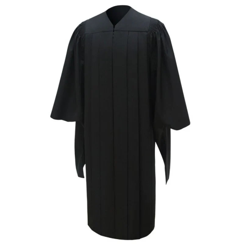 Deluxe Black Masters Graduation Cap, Gown & Hood - Washington Baptist Theological Seminary