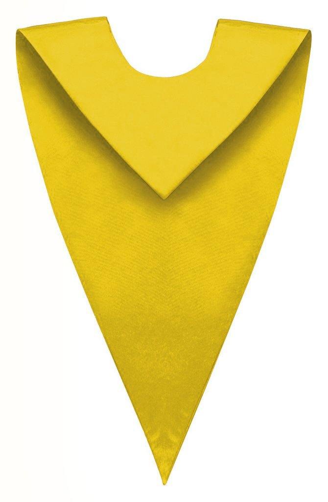 Gold Graduation V Stole - GradWear