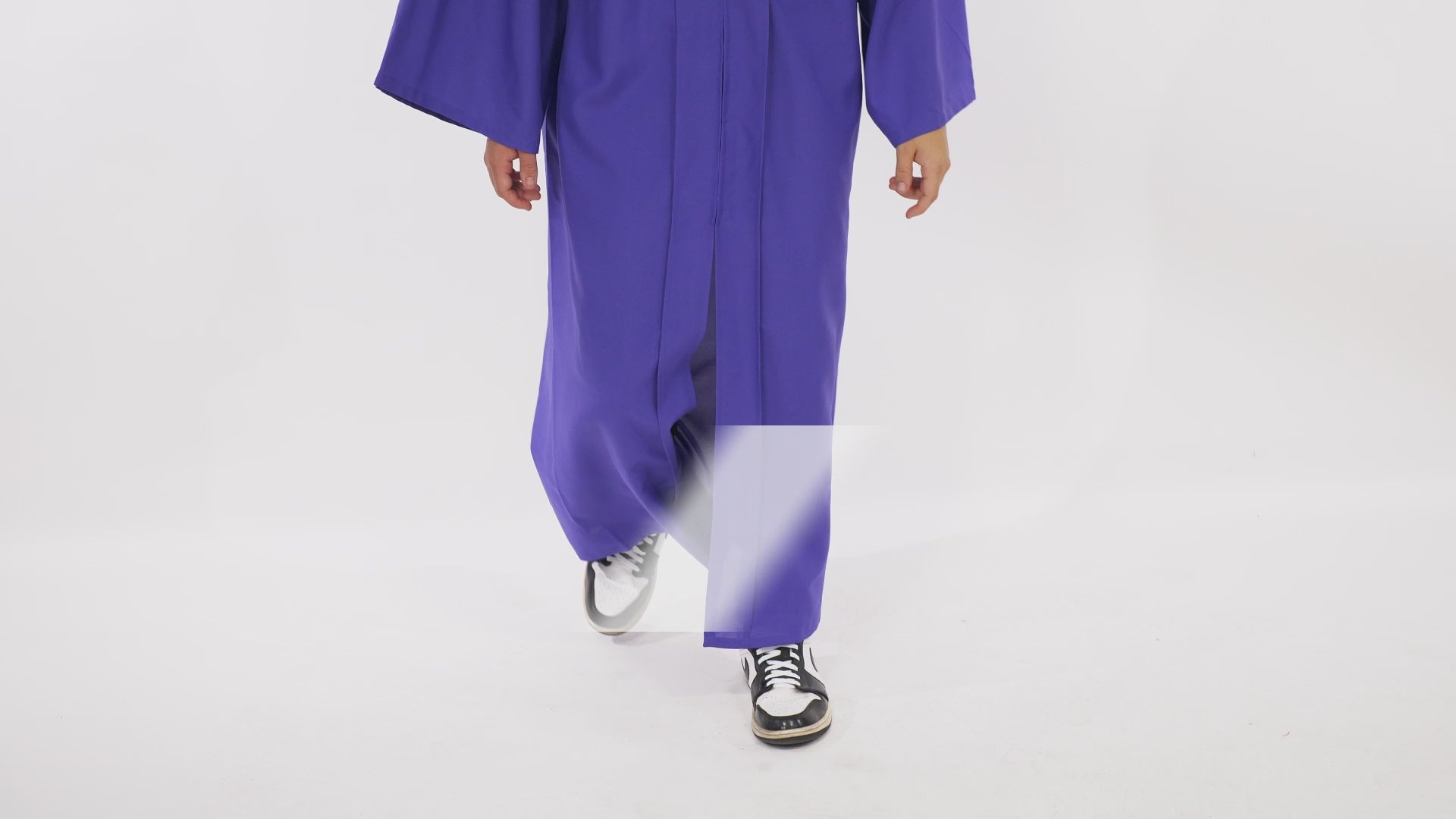 Matte Purple Elementary Cap, Gown & Tassel