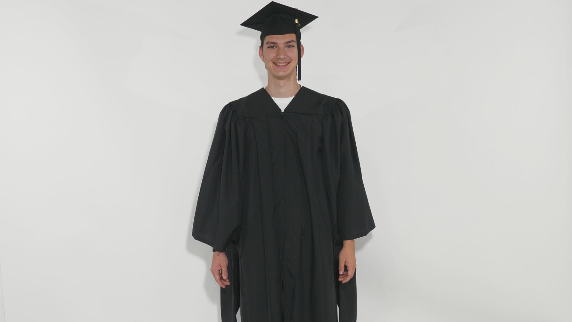 Deluxe Masters Graduation Cap and Gown - Academic Regalia