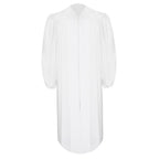 Premium White Baptismal Robe - Churchings