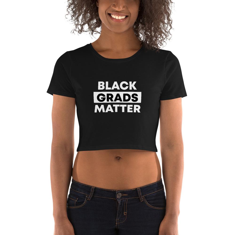 Black Grads Matter Women’s Crop Tee - Gradwear®