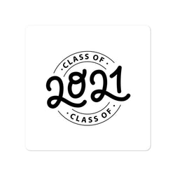 Class of 2021 Bubble-free stickers - Gradwear®