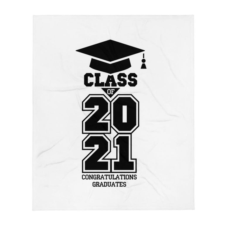 Class of 2021 Throw Blanket - Gradwear®