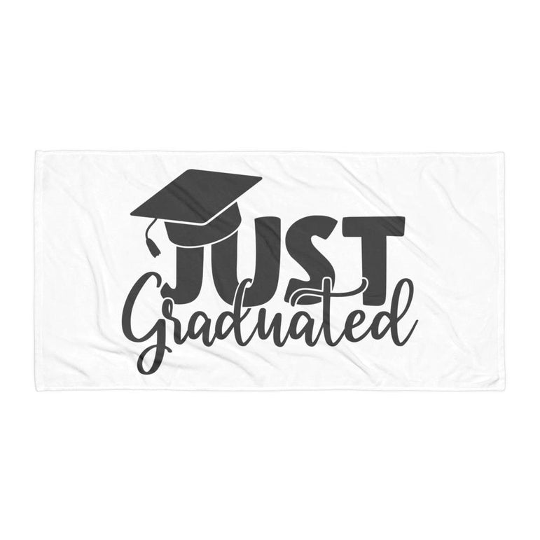 Just Graduated Towel - Gradwear®