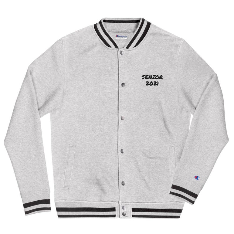 Senior 2021 Embroidered Champion Bomber Jacket - Gradwear®