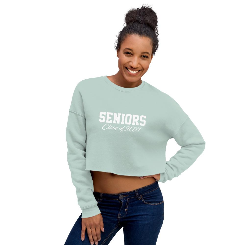 Senior Class of 2021 Women's Crop Sweatshirt - Gradwear®