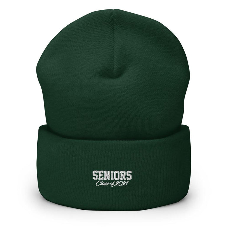 Seniors Class of 2021 Cuffed Beanie - Gradwear®