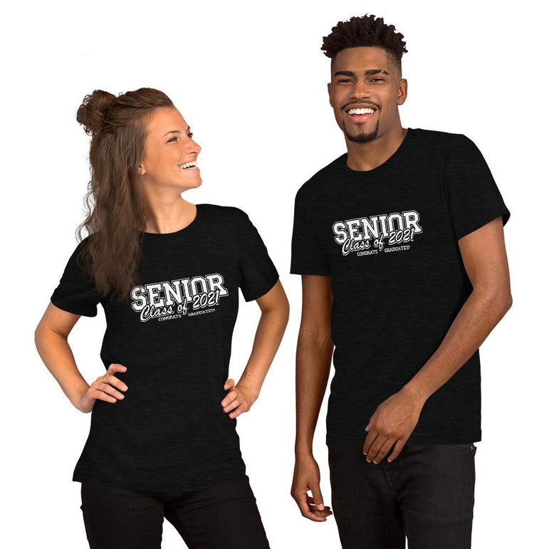 Seniors Class of 2021 Short-Sleeve Unisex T-Shirt - Gradwear®
