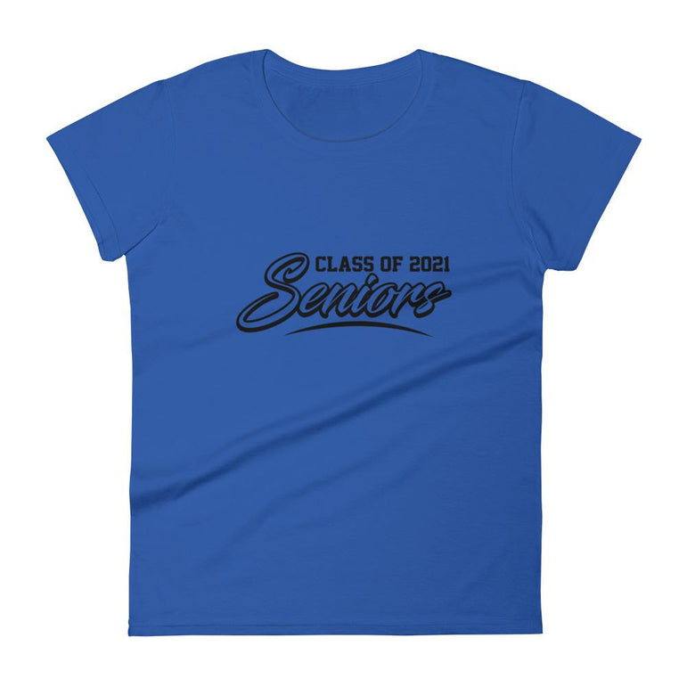 Seniors Class of 2021 Women's short sleeve t-shirt - Gradwear®